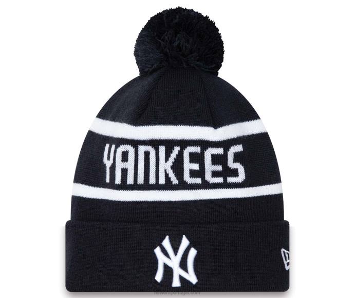 FFTN2451 New Era New York Yankees jake cuff chapéu azul marinho