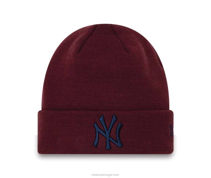 FFTN2460 New Era gorro marrom new york yankees league essentials