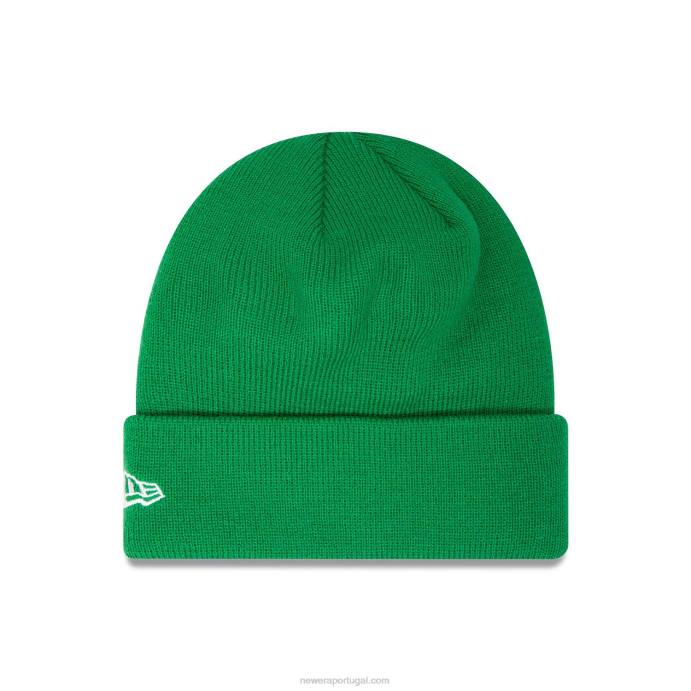 FFTN2465 New Era gorro verde essencial para jovens irlandeses fa