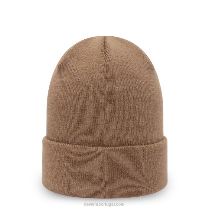 FFTN2476 New Era gorro de punho marrom essencial