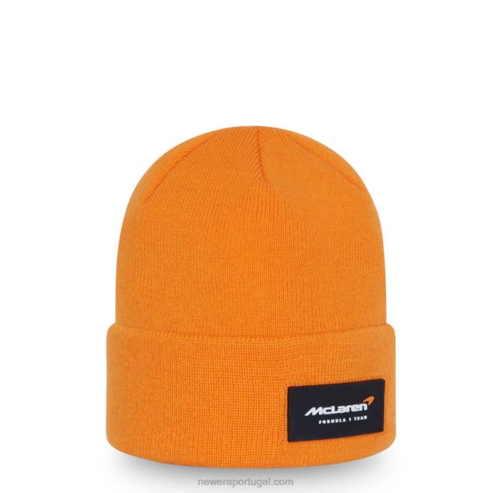 FFTN2485 New Era gorro laranja essencial mclaren f1
