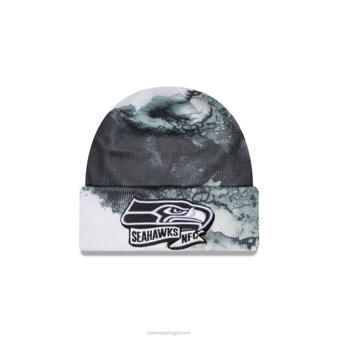 FFTN2492 New Era gorro preto seattle seahawks nfl sideline
