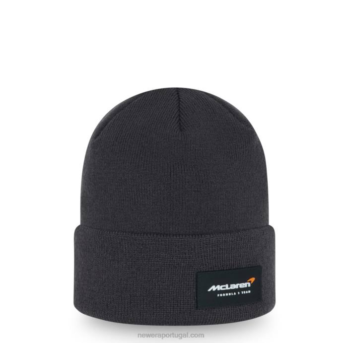 FFTN2495 New Era gorro cinza essencial mclaren f1