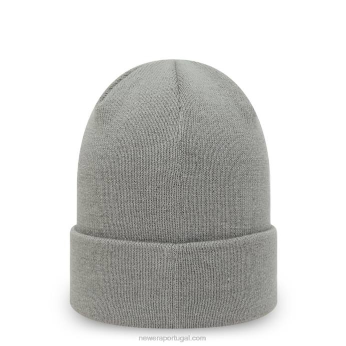 FFTN2496 New Era gorro de punho cinza essencial