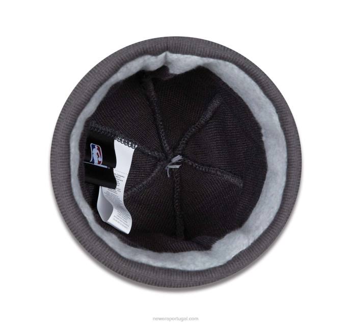 FFTN2500 New Era la lakers jake cuff chapéu gorro cinza