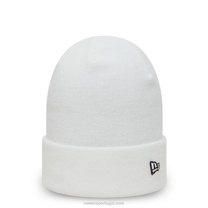 FFTN2504 New Era gorro de manguito branco essencial