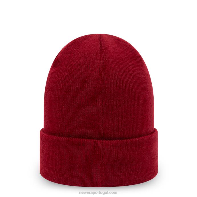 FFTN2505 New Era gorro de punho marrom essencial
