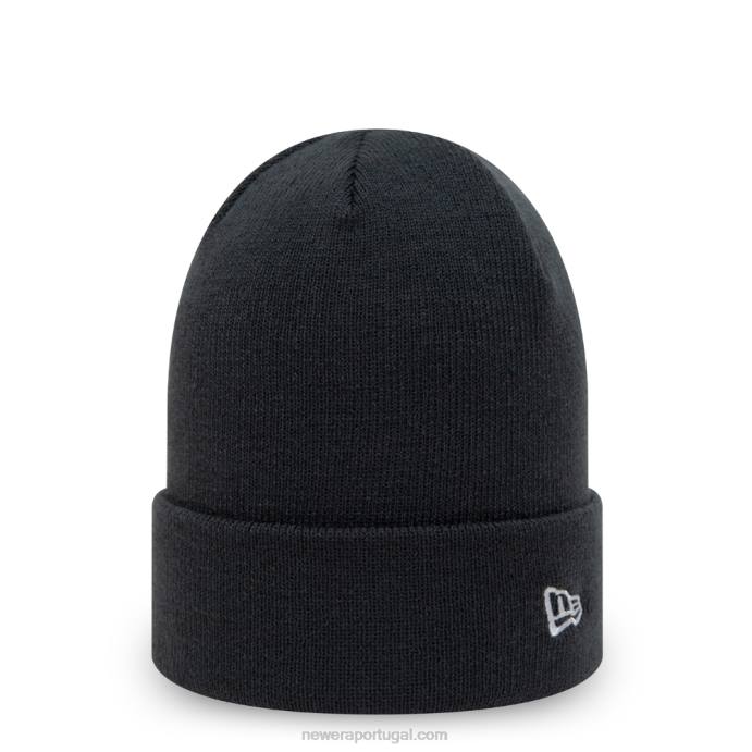 FFTN2513 New Era gorro de punho cinza escuro essencial
