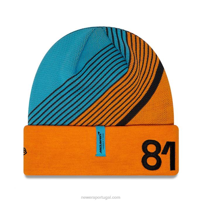 FFTN2515 New Era gorro laranja mclaren oscar piastri