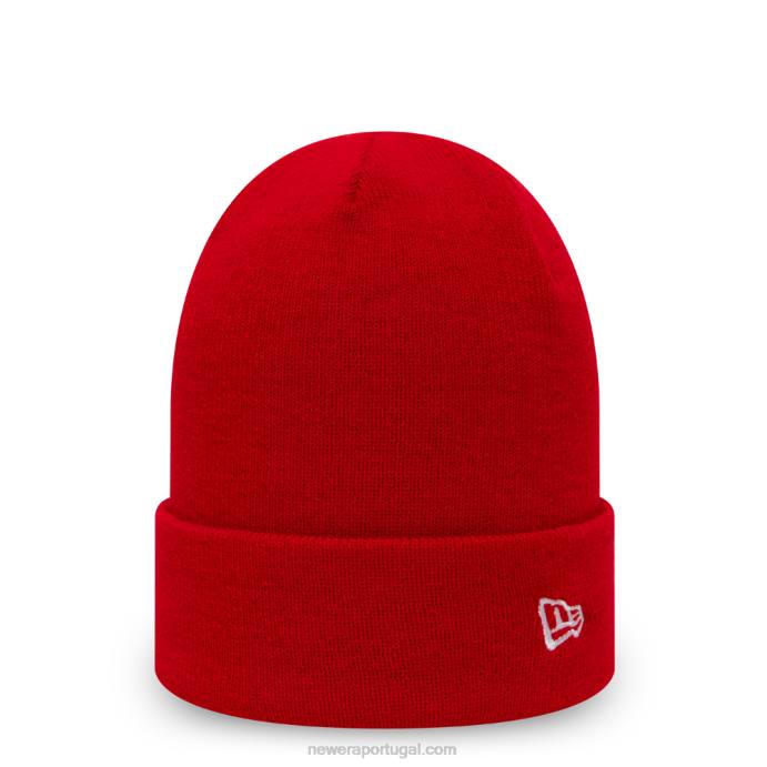 FFTN2523 New Era gorro de punho vermelho essencial