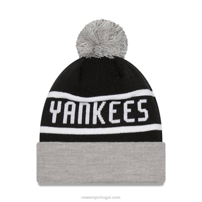 FFTN2530 New Era gorro preto new york yankees