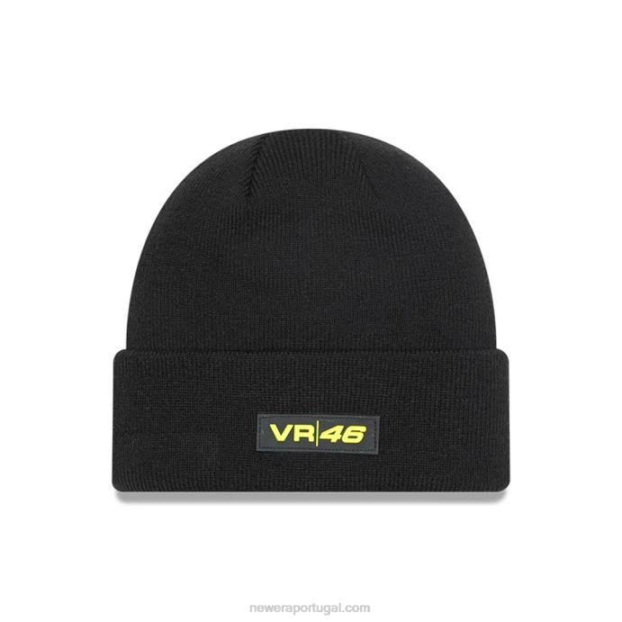 FFTN2541 New Era gorro preto essencial vr46