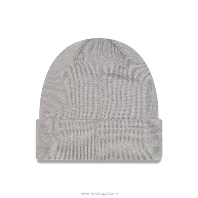 FFTN2546 New Era gorro cinza feminino New York Yankees metalizado