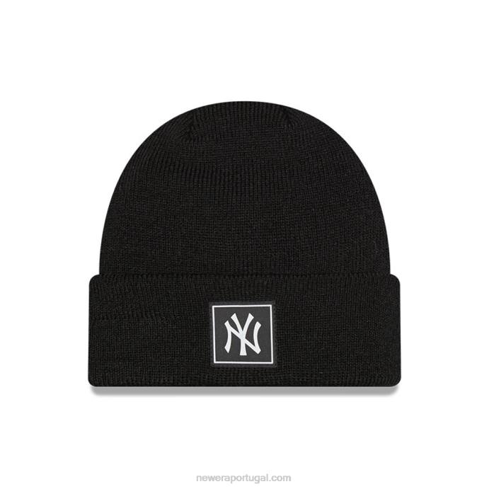 FFTN2548 New Era gorro preto da equipe dos ianques de nova york