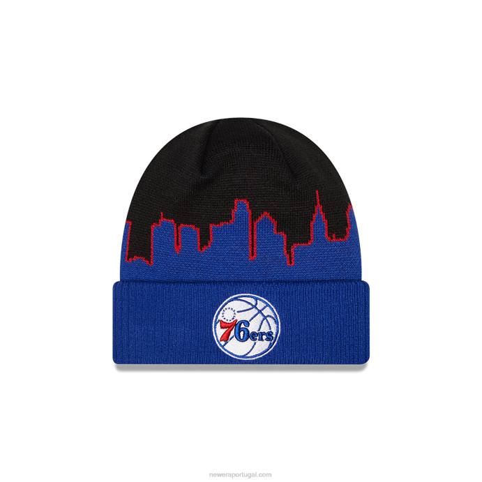 FFTN2554 New Era philadelphia 76ers nba tip off 2022 malha preta