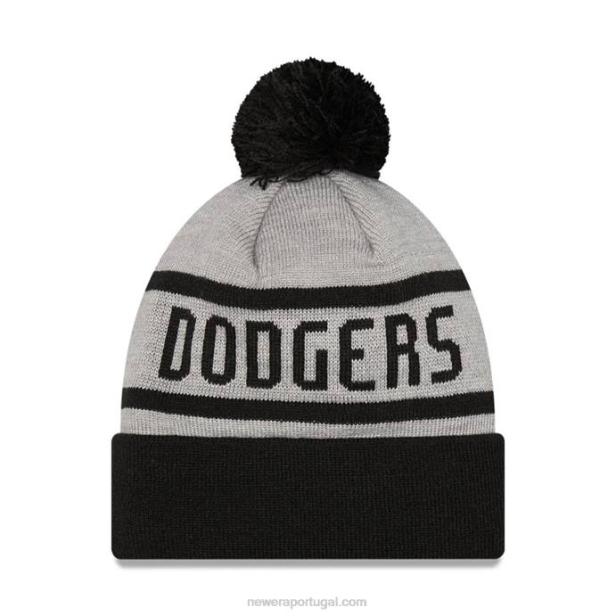 FFTN2557 New Era gorro cinza la dodgers