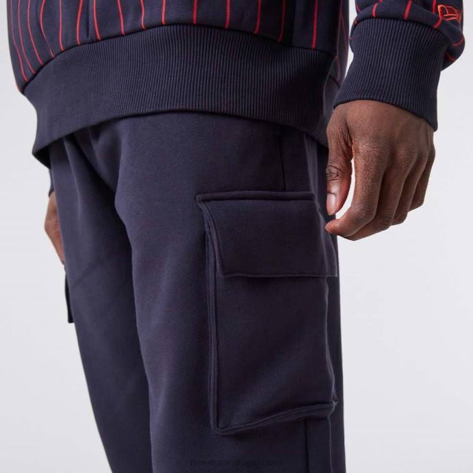 FFTN2588 New Era joggers da marinha de carga