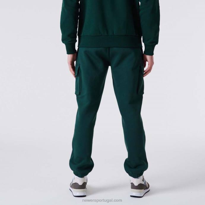 FFTN2590 New Era jogger verde escuro cargo