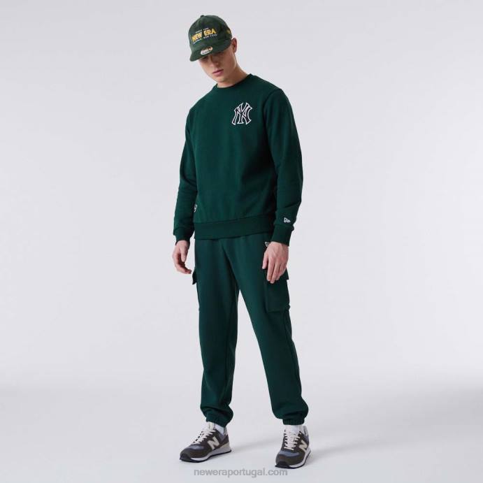 FFTN2590 New Era jogger verde escuro cargo