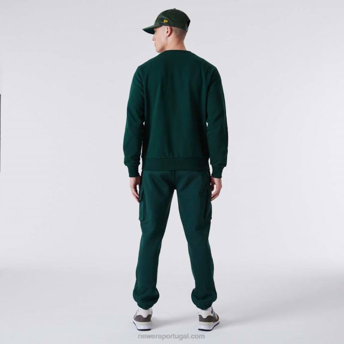 FFTN2590 New Era jogger verde escuro cargo