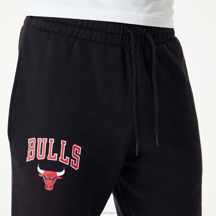 FFTN2597 New Era Chicago Bulls nba Essential Black Joggers