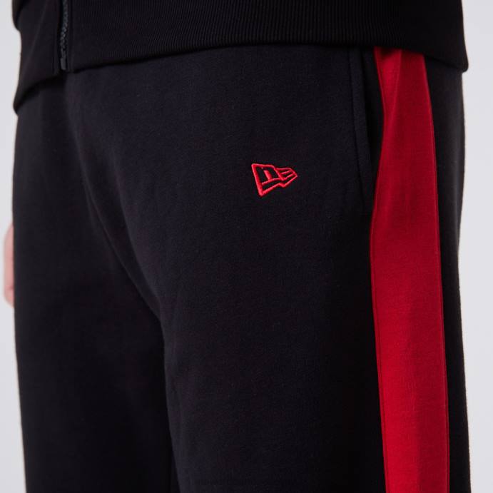 FFTN2598 New Era chicago bulls nba panel black joggers