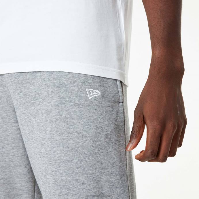 FFTN2599 New Era calça jogger cinza médio la lakers nba essentials