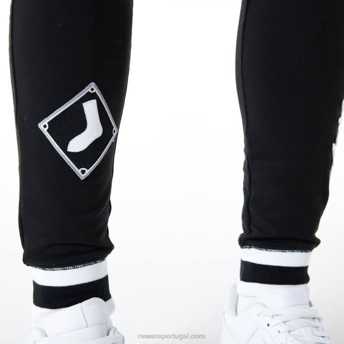 FFTN2604 New Era chicago white sox mlb logo select jogger preto