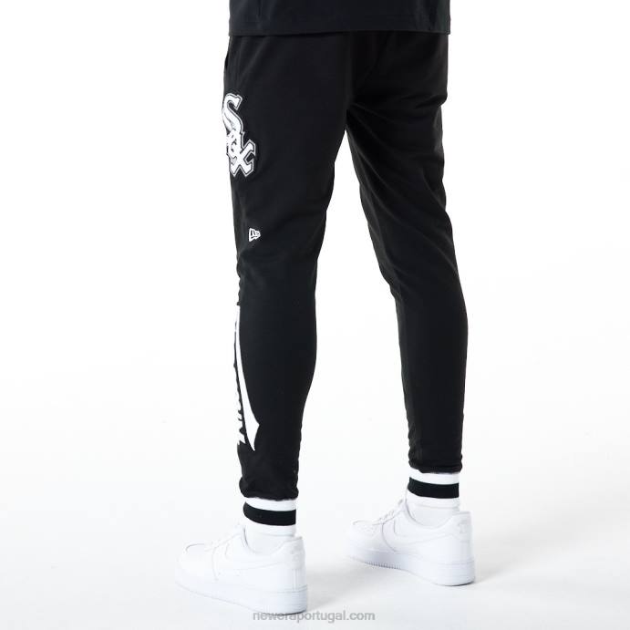 FFTN2604 New Era chicago white sox mlb logo select jogger preto
