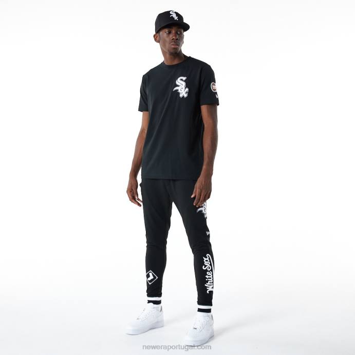 FFTN2604 New Era chicago white sox mlb logo select jogger preto