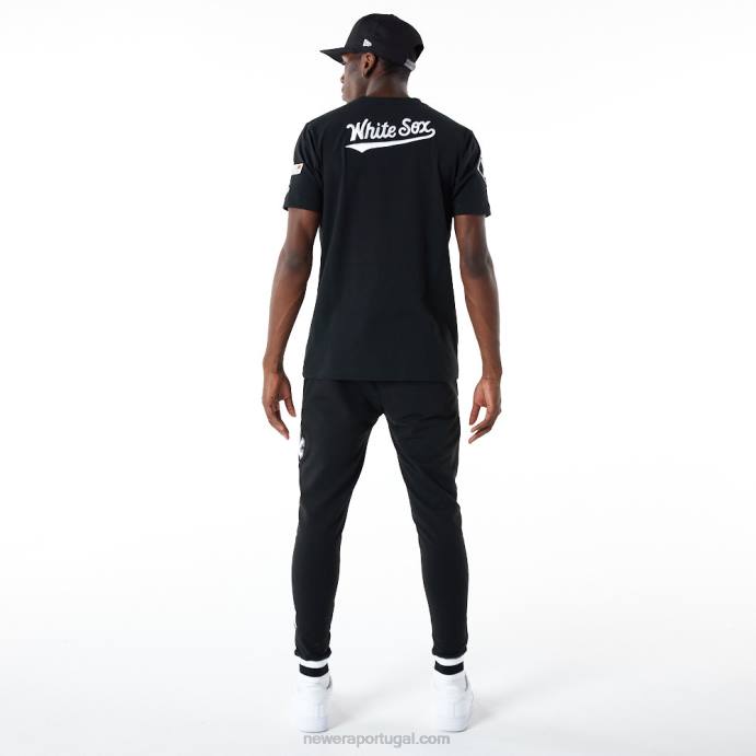 FFTN2604 New Era chicago white sox mlb logo select jogger preto
