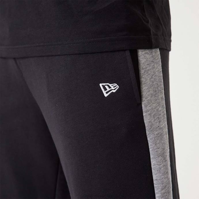 FFTN2605 New Era brooklyn nets nba script joggers pretos
