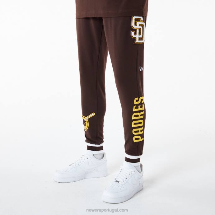 FFTN2608 New Era san diego padres mlb logo select jogger preto