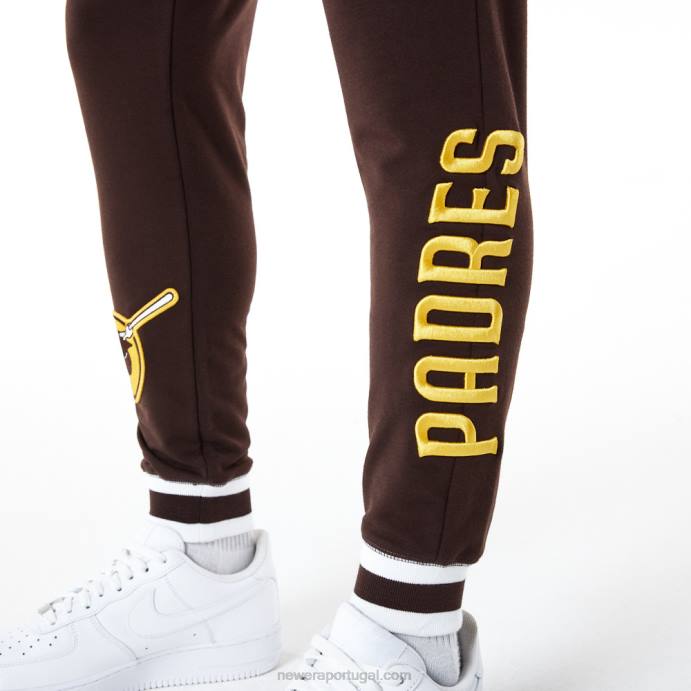 FFTN2608 New Era san diego padres mlb logo select jogger preto