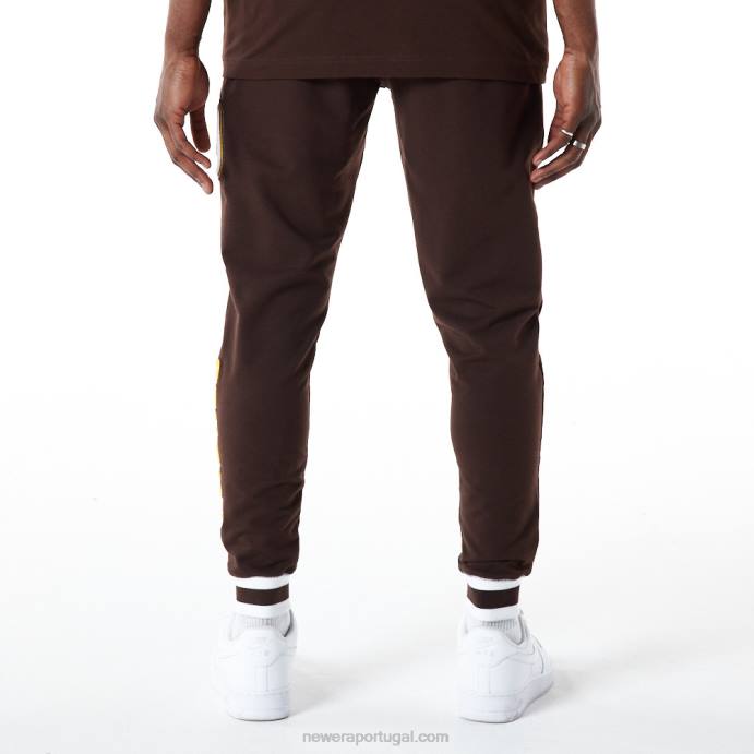 FFTN2608 New Era san diego padres mlb logo select jogger preto