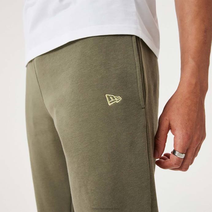 FFTN2609 New Era calça jogger verde médio la dodgers mlb league essencial