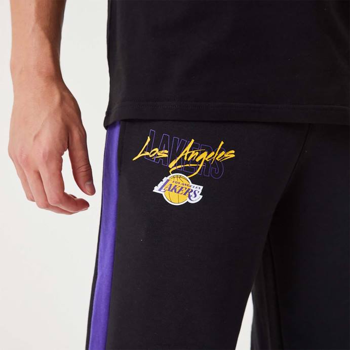 FFTN2611 New Era la lakers nba script joggers pretos