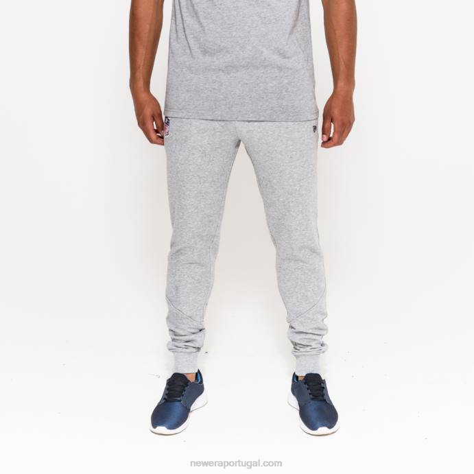 FFTN2616 New Era calça cinza logo nfl
