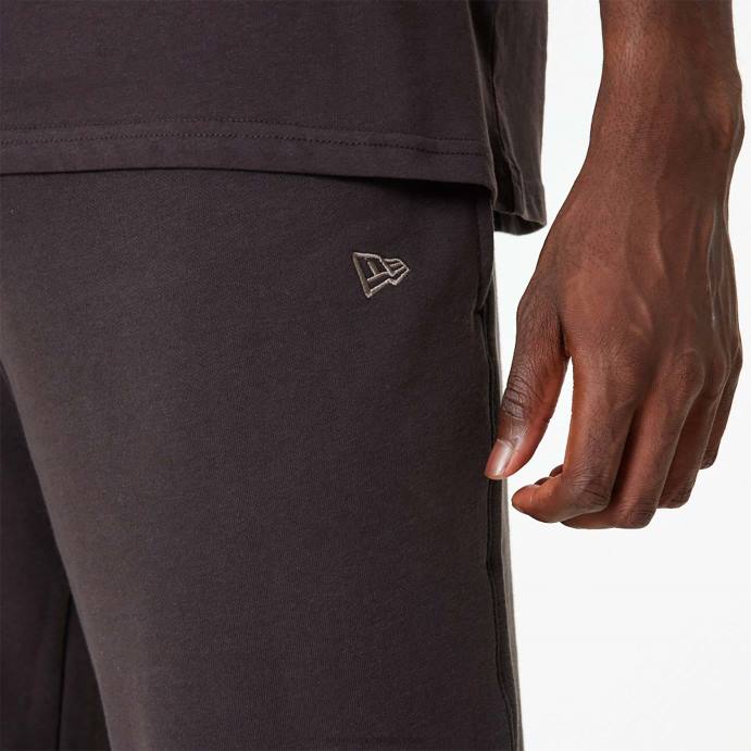 FFTN2623 New Era calça jogger madeira queimada new york yankees mlb logo bordado
