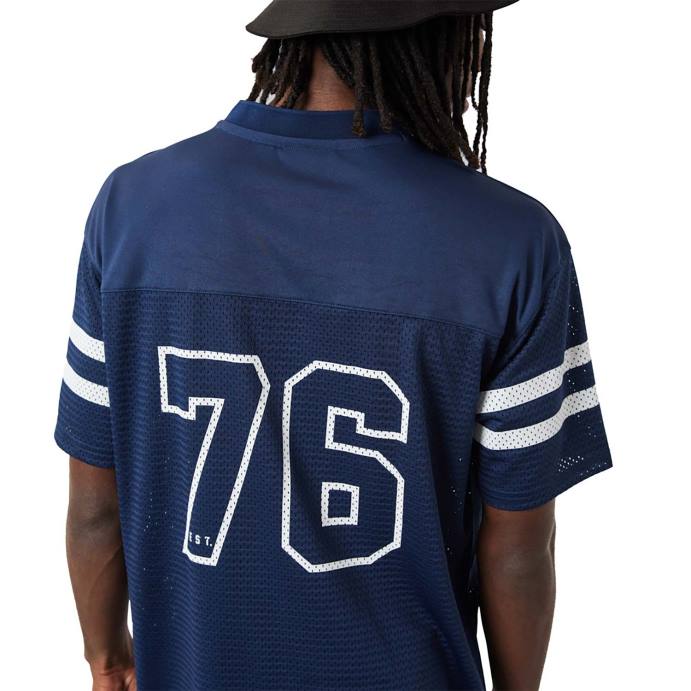 FFTN2849 New Era camisa azul seattle seahawks nfl script