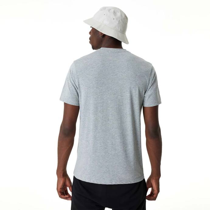 FFTN2858 New Era camiseta cinza média essencial