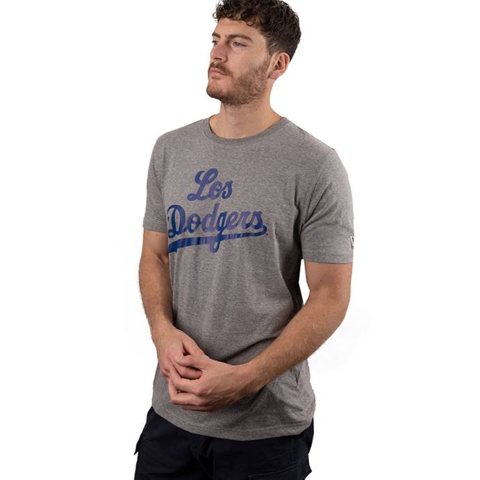 FFTN2864 New Era camiseta cinza la dodgers mlb city connect
