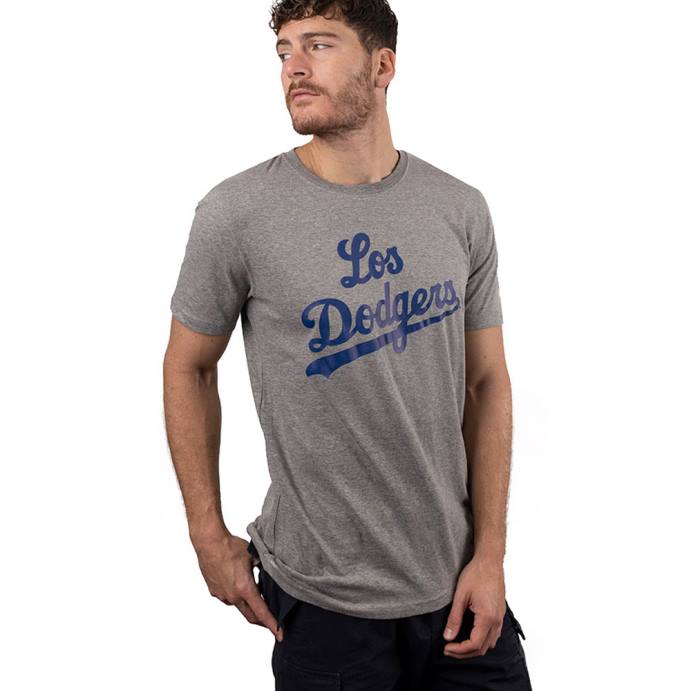 FFTN2864 New Era camiseta cinza la dodgers mlb city connect