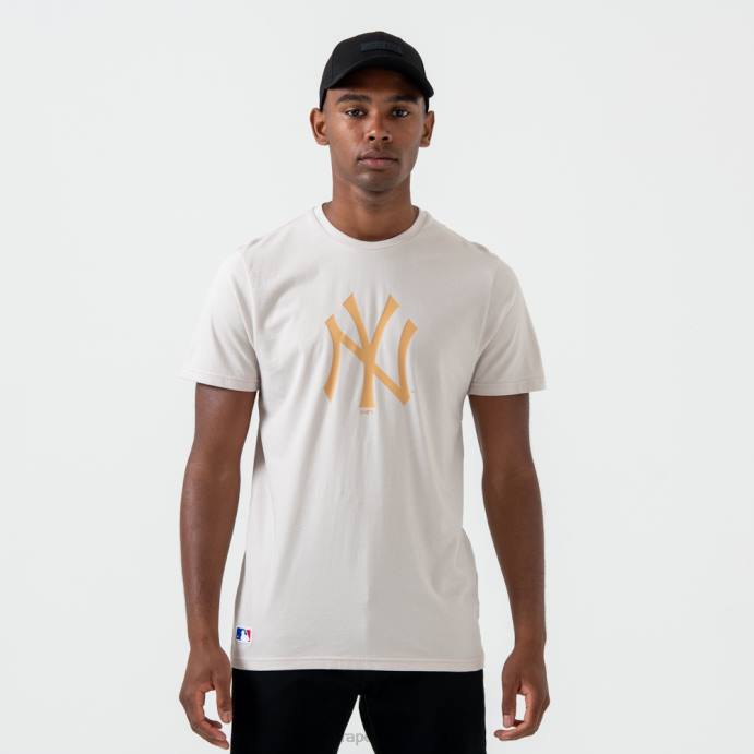 FFTN2866 New Era camiseta new york yankees mlb logo stone