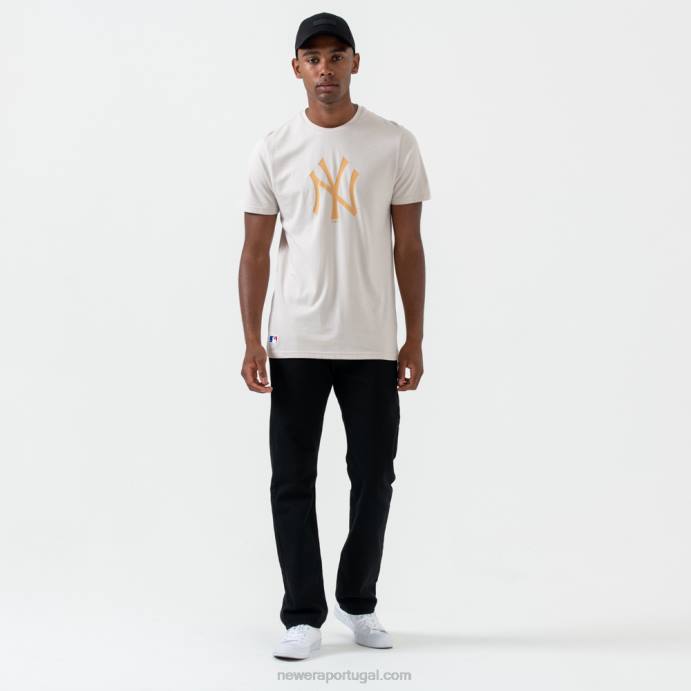 FFTN2866 New Era camiseta new york yankees mlb logo stone