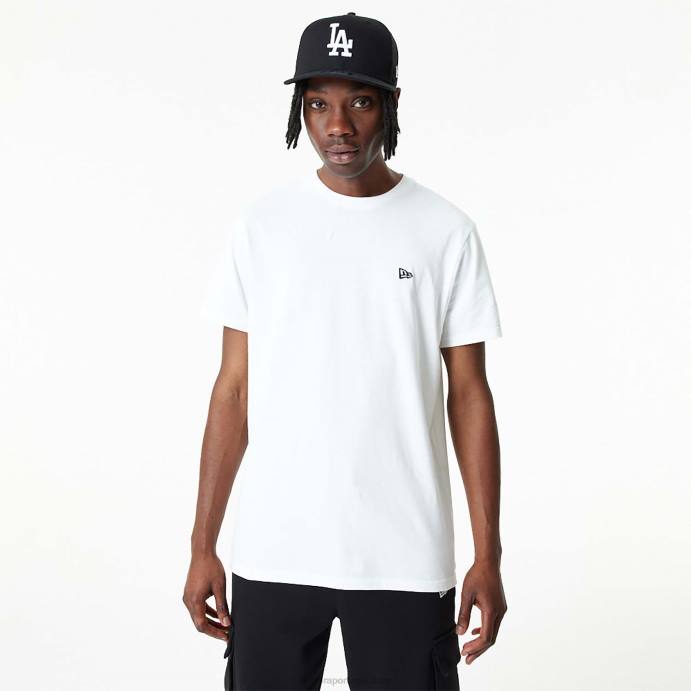 FFTN2873 New Era camiseta branca essencial