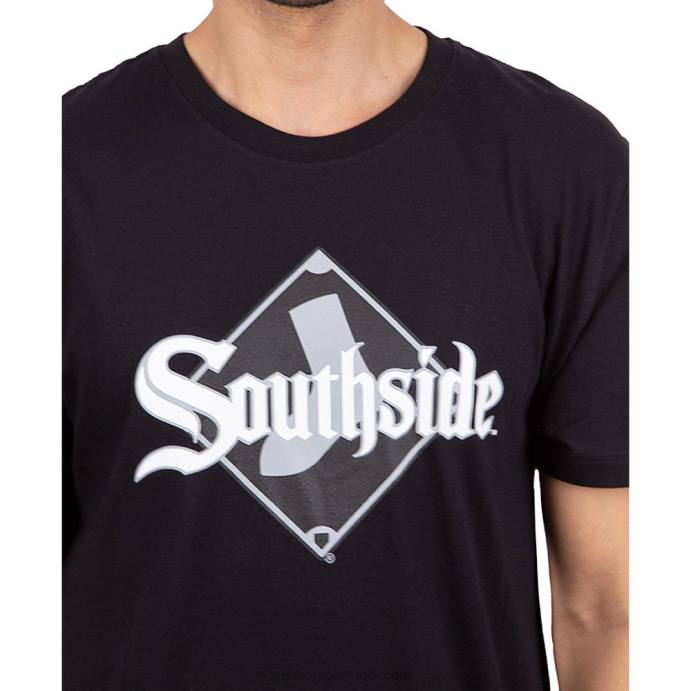 FFTN2879 New Era camiseta preta chicago white sox mlb city connect