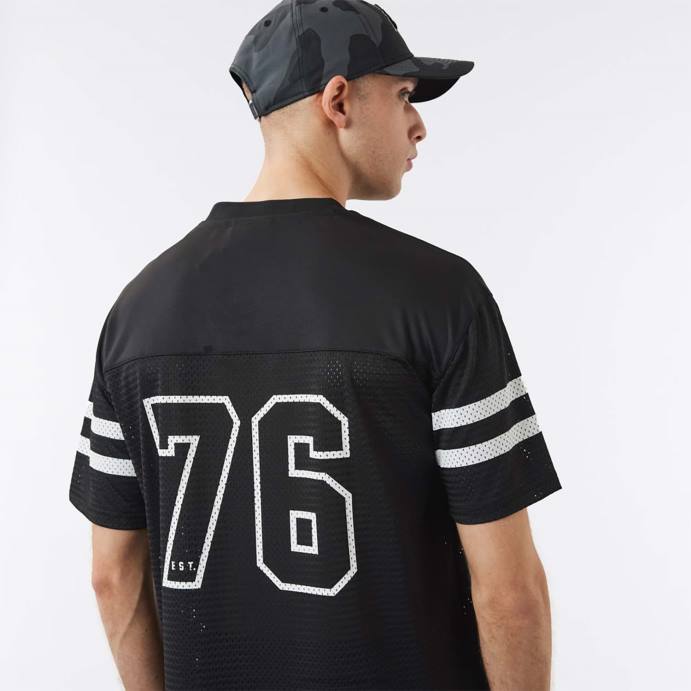 FFTN2907 New Era tampa bay buccaneers nfl script camisa preta