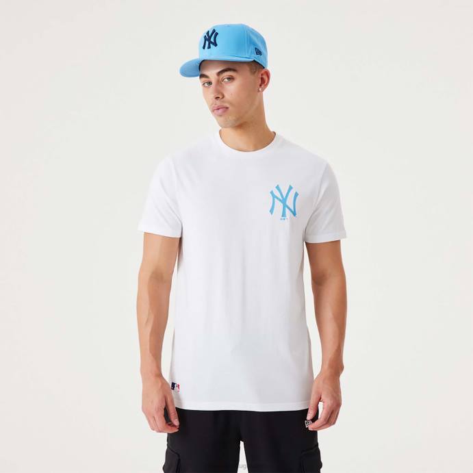 FFTN2915 New Era camiseta branca essencial do new york yankees mlb league