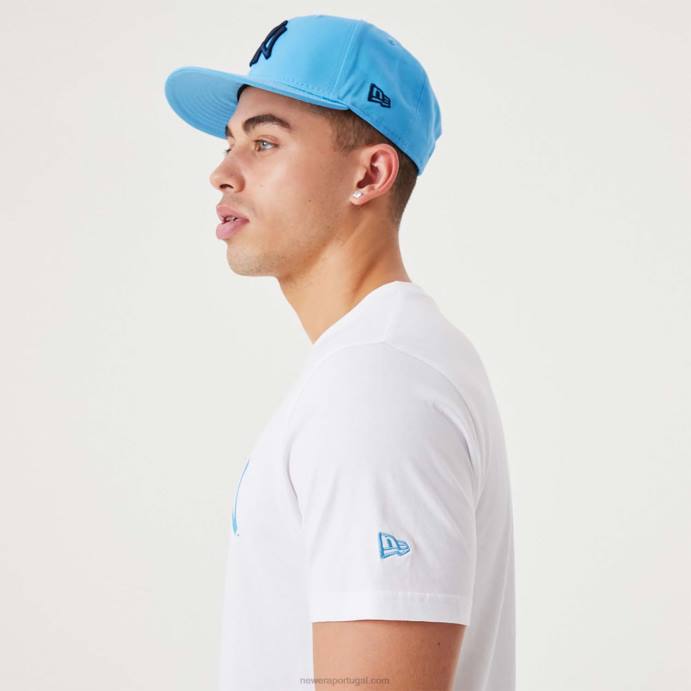 FFTN2915 New Era camiseta branca essencial do new york yankees mlb league